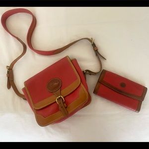Rooney & Bourke red leather Purse and Wallet